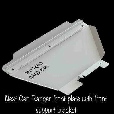 Custom Offroad Bash Plates to suit Ford Ranger Next-Gen 4 Cylinder Bi-Turbo